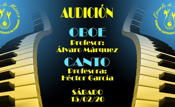 Audición de Oboe y Canto 15-02-2020