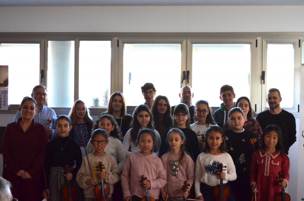 audición de violín