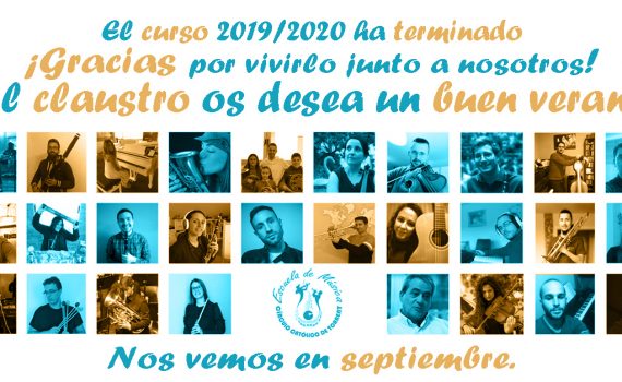 El curso 2019/2020 ha terminado