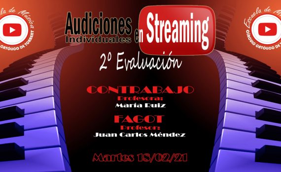 Audición de Fagot y Contrabajo 18-02-2021