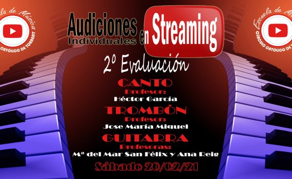 Audición de Trombón, Canto y Guitarra 20-02