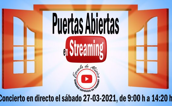 Jornada de Puertas Abiertas en Streaming 2021